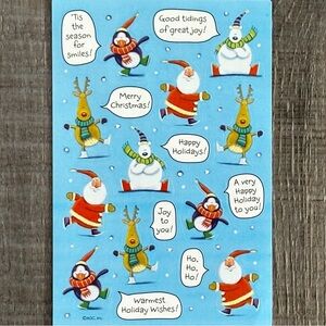 💞 New Christmas Santa Scrapbook Craft Stickers